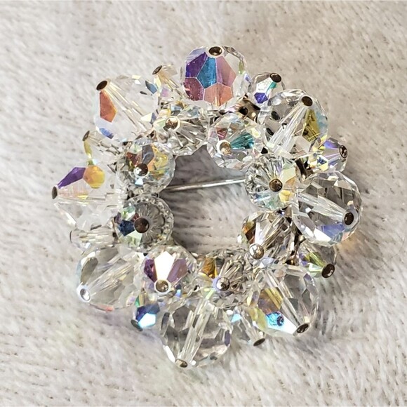 Crystal Brooch